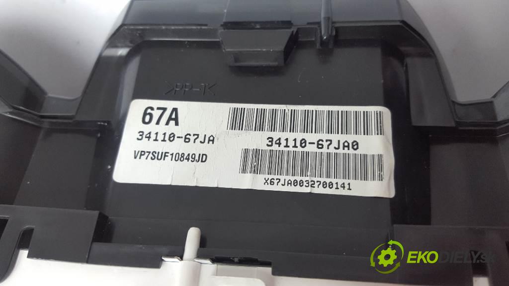 SUZUKI GRAND VITARA  2007 95kW    1870 Prístrojovka 34110-67JA (Prístrojové dosky, displeje)