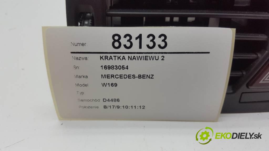 MERCEDES-BENZ W169   2008 70kw   1498 Mriežky kúrenia 2 16983054