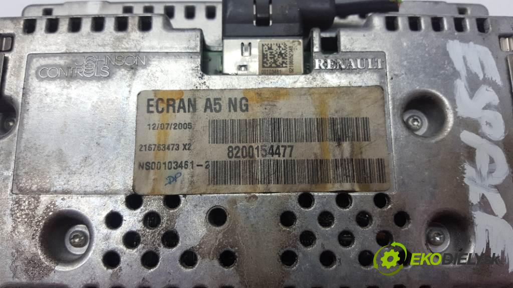 RENAULT ESPACE IV  2005 85kW    1870 Dislpej 8200154477 (Prístrojové dosky, displeje)