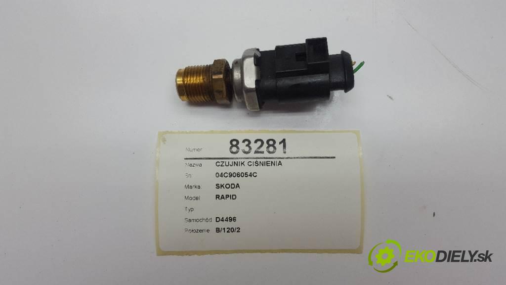 SKODA RAPID  2019 81kW    999 snímač tlaku 04C906054C (Snímače tlaku)