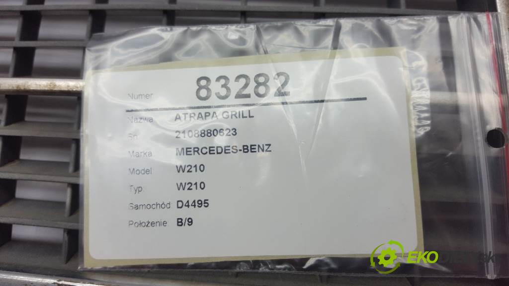 MERCEDES-BENZ W210 W210 1997 55kw W210 2155 Mriežka maska 2108880623 (Mriežky, masky)