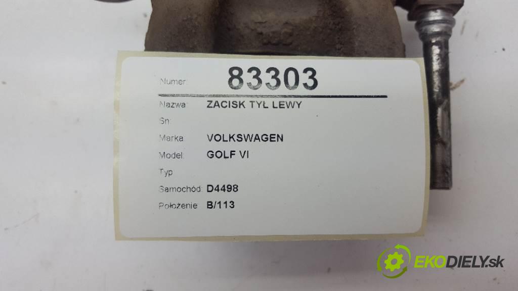 VOLKSWAGEN GOLF VI   2013 77 kw   1598 Brzdič strmeň zad ľavy  (Ostatné)