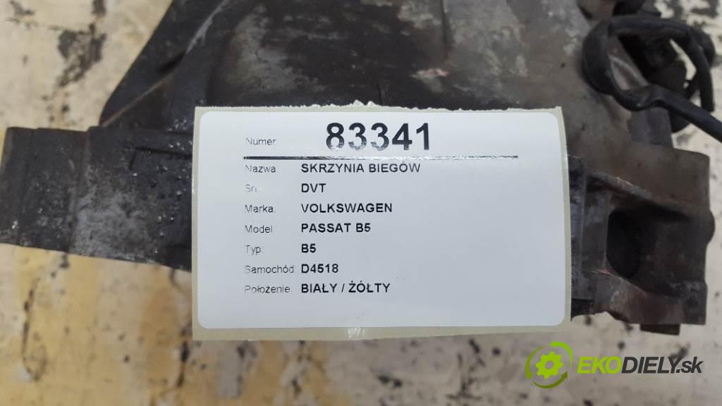 VOLKSWAGEN PASSAT B5 B5 1998 110kw B5 2324 Prevodovka DVT (Prevodovky)