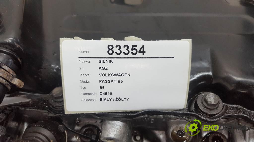 VOLKSWAGEN PASSAT B5 B5 1998 110kw B5 2324 Motor AGZ (Motory (kompletné))