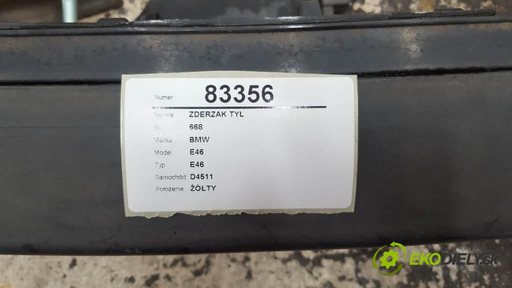BMW E46 E46 2000 100kw E46 1951 nárazník zadní část 668