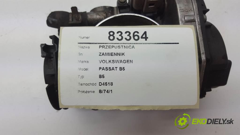 VOLKSWAGEN PASSAT B5 B5 1998 110kw B5 2324 Škrtiaca klapka ZAMIENNIK  (Škrtiace klapky)