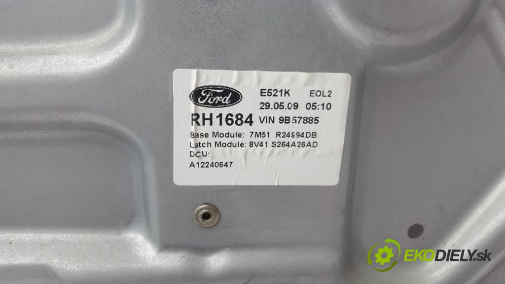 FORD KUGA I 2009 136 kW I 1997 mechanismus okna zadní část pravý 8V41S264A26AD