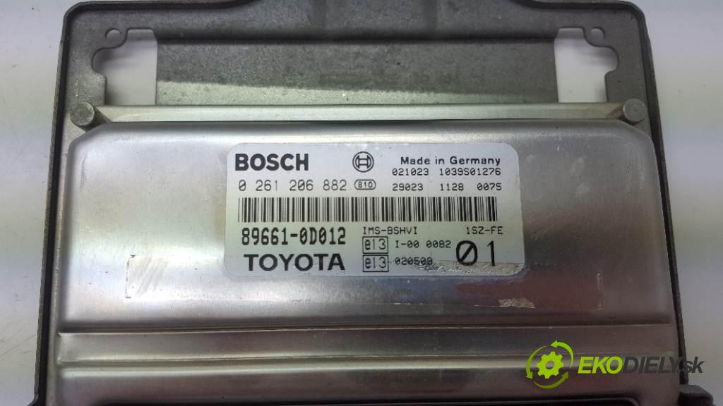 TOYOTA YARIS I 2002 50kw I 998 riadiaca jednotka Motor 0261206882 (Riadiace jednotky)