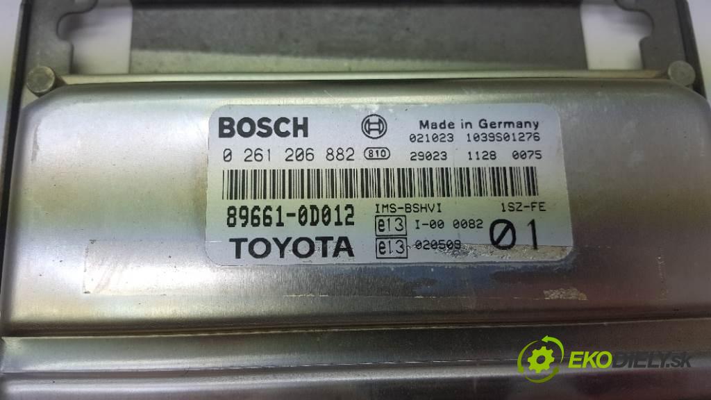 TOYOTA YARIS I 2002 50kw I 998 riadiaca jednotka Motor 0261206882 (Riadiace jednotky)