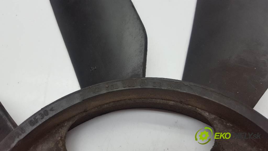 MERCEDES-BENZ W210 W210 1997 55kw W210 2155 Ventilátor chladiča 0042000123 (Ventilátory)