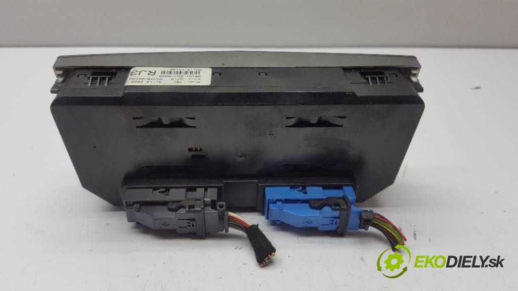 OPEL ZAFIRA B 2007 88kw B 1910 Panel ovládania kúrenia 13168100 (Prepínače, spínače, tlačidlá a ovládače kúrenia)