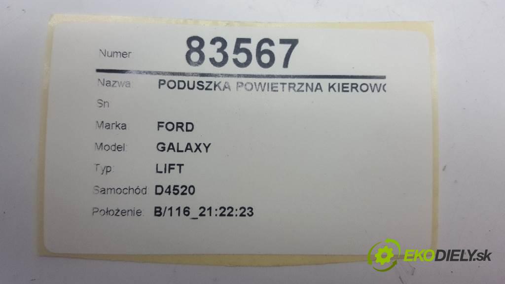 FORD GALAXY LIFT 2000 85kw LIFT 1896 AirBag volantu airbag
