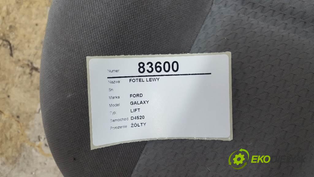 FORD GALAXY LIFT 2000 85kw LIFT 1896 Sedadlo ľavy  (Sedačky, sedadlá)