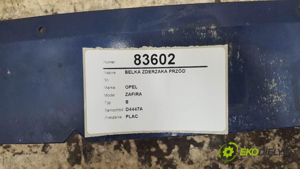 OPEL ZAFIRA B 2007 88kw B 1910 Výstuha nárazníka predný  (Výstuhy predné)