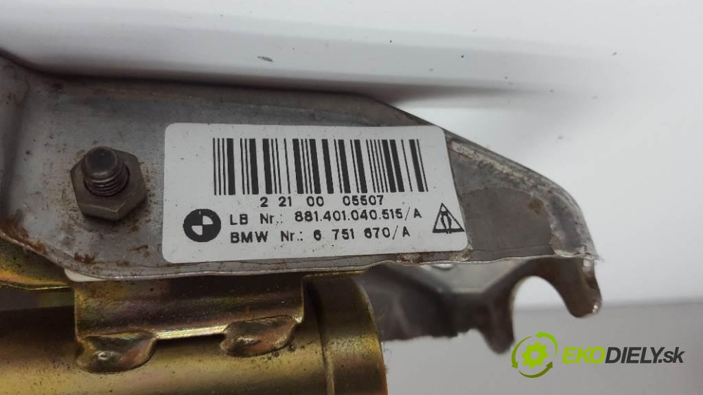 BMW E46 E46 2000 100kw E46 1951 hřídel tyč volantu 6751670 (Tyčky řízení)