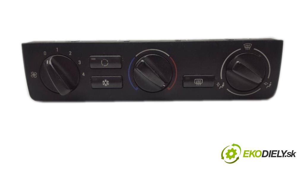 BMW E46 E46 2000 100kw E46 1951 Panel ovládania kúrenia 64116907701 (Prepínače, spínače, tlačidlá a ovládače kúrenia)
