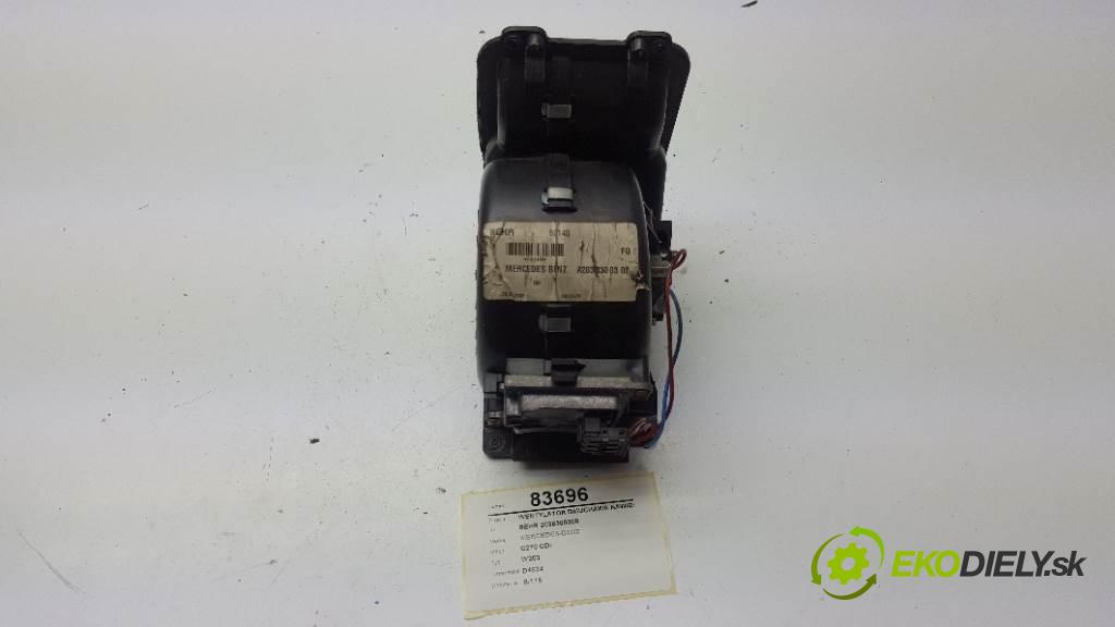 MERCEDES-BENZ C270 CDI W203 2001 125kw W203 2685 Ventilátor ventilátor kúrenia BEHR 2038300308 (Ventilátory kúrenia)