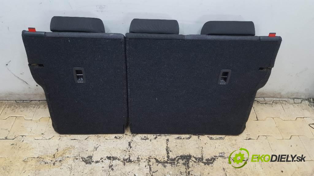 SKODA RAPID  2019 81kW    999 sedadlo zadní část ISOFIX (Sedačky, sedadla)