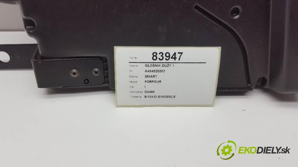 SMART FORFOUR I 2005 55kw I 1124 reproduktor VEĽKÉ: 1 A454820202