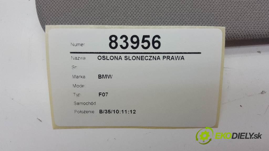 BMW     F07  Clona SLUNNÝ: pravá