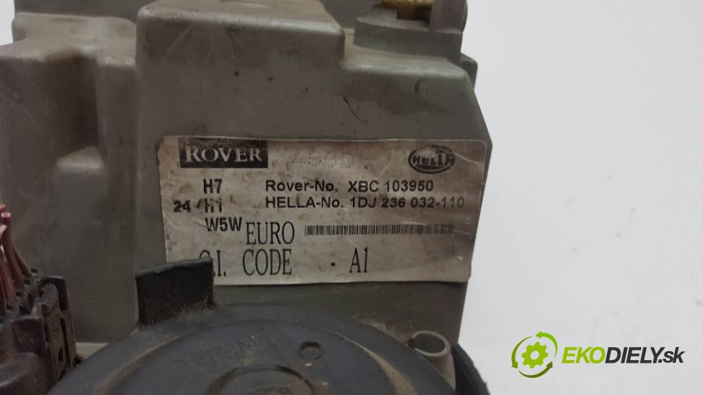 ROVER 75 I 2000 88kw I 1796 Svetlomet pravy XBC103940 / XBC103950 KOMPLET (Pravé)