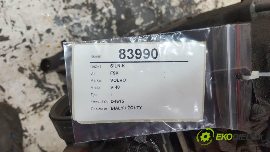 VOLVO V 40 I 2002 85kw I 1870 Motor F9K (Motory (kompletné))