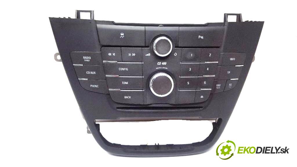 OPEL INSIGNIA   2011 118kw   1956 RADIO 13321292 (Audio zariadenia)