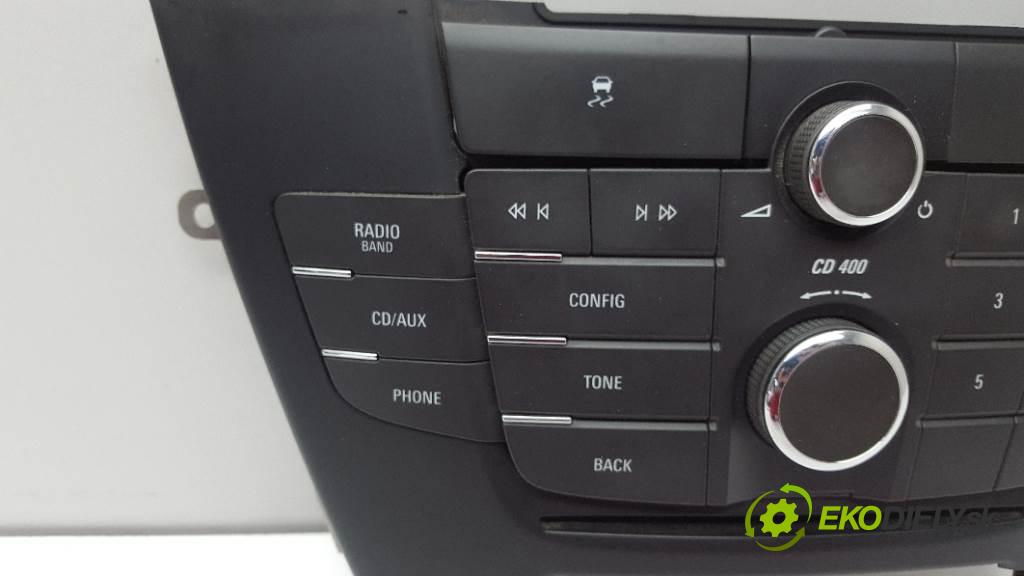 OPEL INSIGNIA   2011 118kw   1956 RADIO 13321292 (Audio zariadenia)