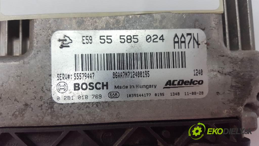 OPEL INSIGNIA   2011 118kw   1956 riadiaca jednotka Motor 55585024 /0281081769 (Riadiace jednotky)