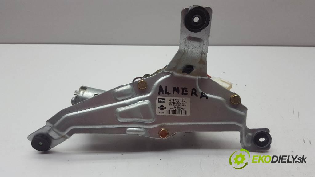 NISSAN ALMERA N16 2004 0 kW N16 1,5 motorek stěračů zadní část 404733 3PIN