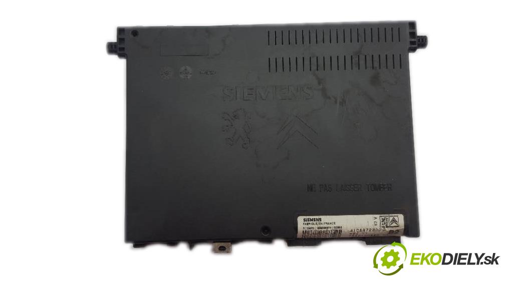 PEUGEOT 206  2000 51kW   1868 Modul BSI 9626460880 (Poistkové skrinky)