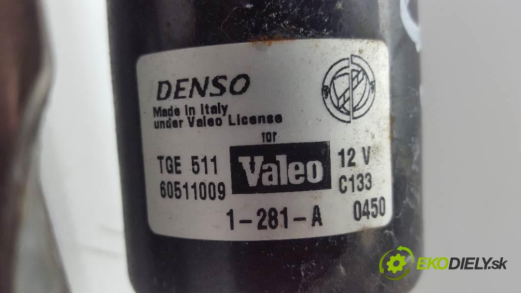 FIAT STILO   2001 76kw   1596 Mechanizmus stieračov predný 60511009 4PIN (Motorčeky stieračov predné)