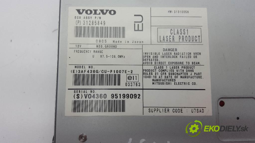 VOLVO V50   2009 136 kW   1997 RADIO 31285849 (Audio zariadenia)