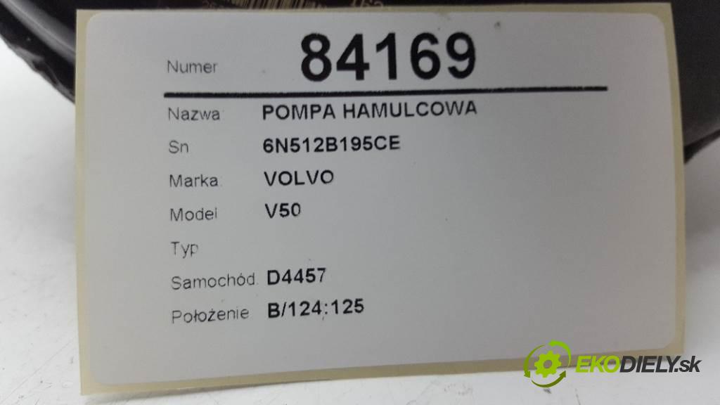 VOLVO V50   2009 136 kW   1997 Pumpa brzdová 6N512B195CE (Posilňovače bŕzd)