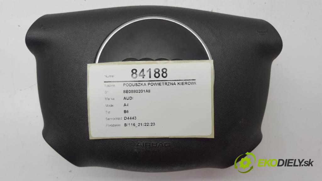 AUDI A4 B6  2022 131 kW B6  1896 AirBag volantu airbag 8E0880201AE