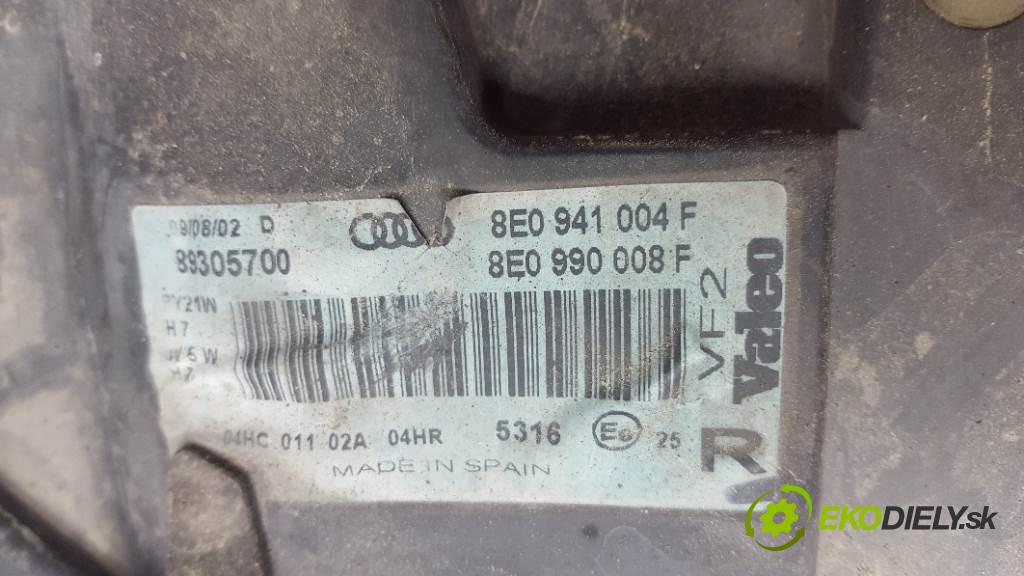 AUDI A4 B6  2022 131 kW B6  1896 Svetlomet pravy 8E0941004F (Pravé)