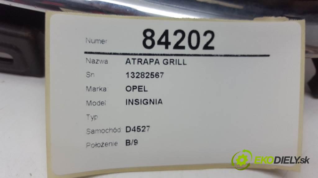 OPEL INSIGNIA   2011 118kw   1956 mřížka maska 13282567 (Mřížky (masky) chladičů)