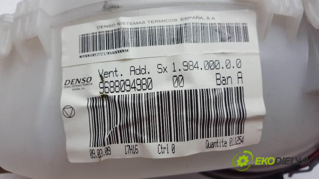 CITROEN C4 PICASSO I 2009 100kw I 1997 Ventilátor ventilátor kúrenia 9688094980 (Ventilátory kúrenia)