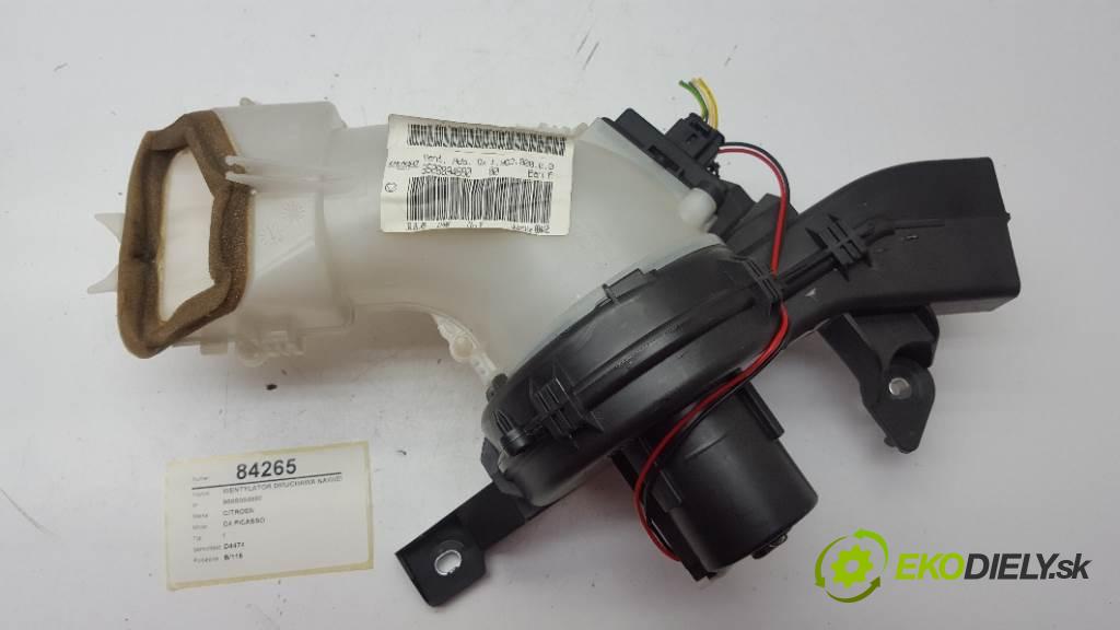 CITROEN C4 PICASSO I 2009 100kw I 1997 Ventilátor ventilátor kúrenia 9688094880 (Ventilátory kúrenia)