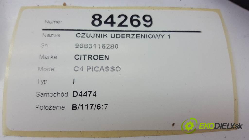 CITROEN C4 PICASSO I 2009 100kw I 1997 snímač nárazu 1 9663116280
