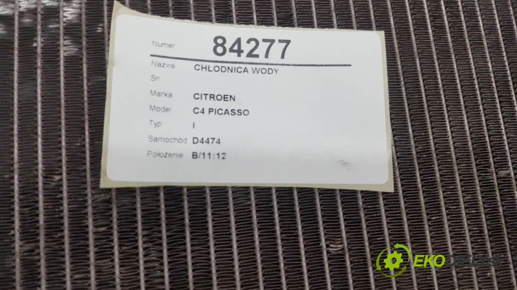 CITROEN C4 PICASSO I 2009 100kw I 1997 Chladič vody  (Chladiče vody)