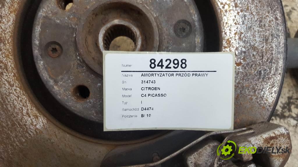 CITROEN C4 PICASSO I 2009 100kw I 1997 Tlmič predný pravy 314743 (Ostatné)