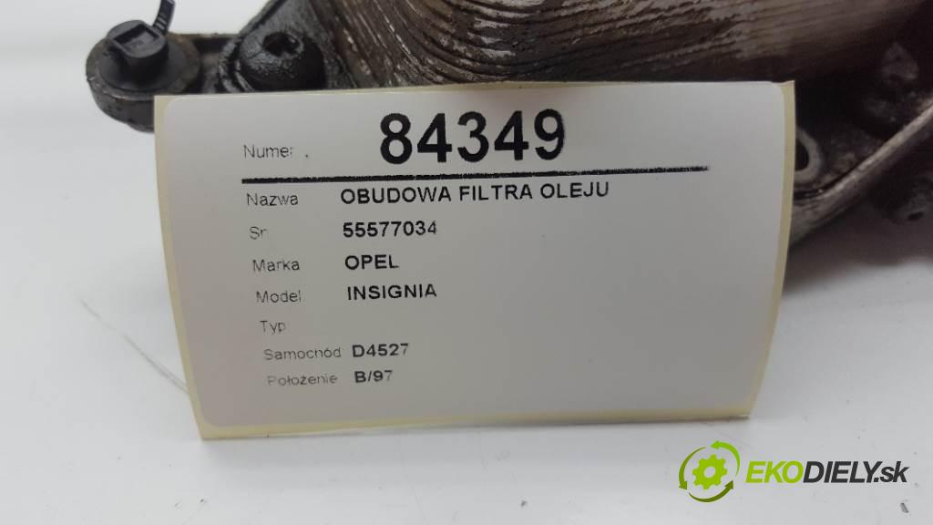 OPEL INSIGNIA   2011 118kw   1956 obal filtra oleje 55577034