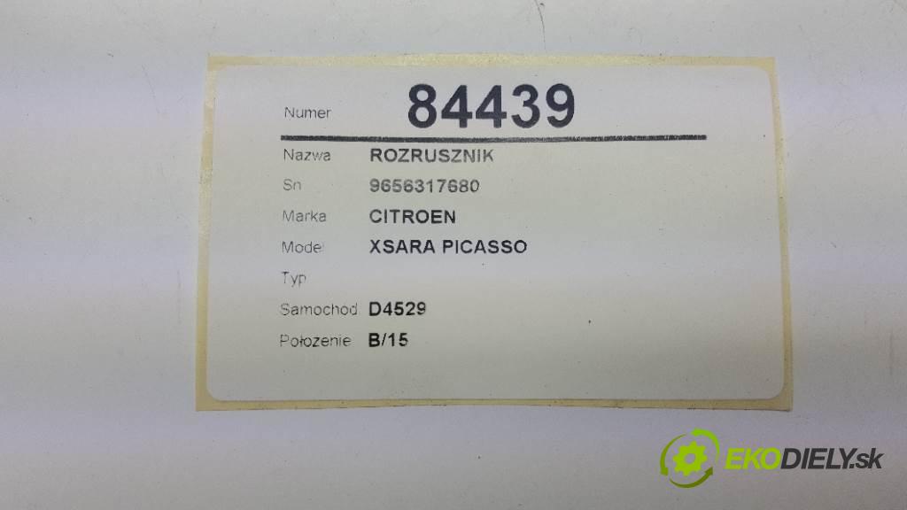CITROEN XSARA PICASSO  2004 85kW    1749 Štartér 9656317680 (Štartéry)