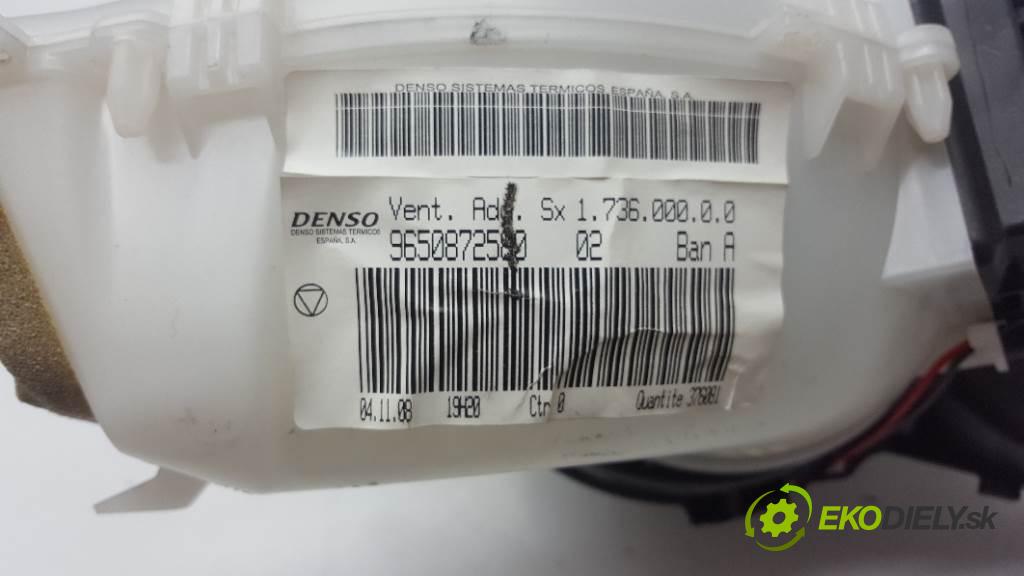 CITROEN C4 PICASSO GRAND 2008 100kw GRAND 1997 Ventilátor ventilátor kúrenia 9650872580 4PIN (Ventilátory kúrenia)