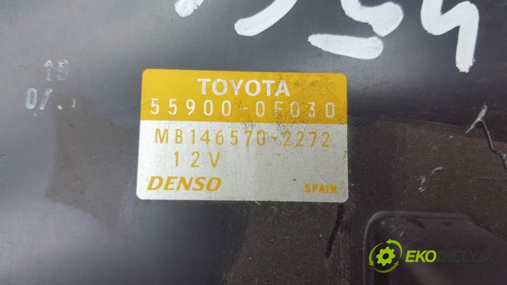 TOYOTA COROLLA VERSO II 2005 100kw II 2231 Panel ovládania kúrenia 5F210DBJ (Prepínače, spínače, tlačidlá a ovládače kúrenia)