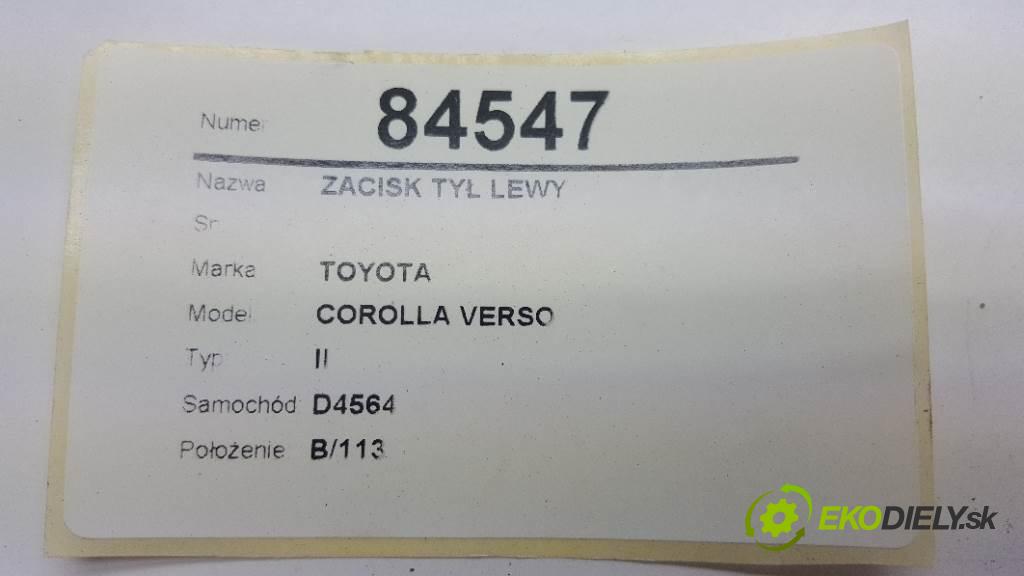 TOYOTA COROLLA VERSO II 2005 100kw II 2231 Brzdič strmeň zad ľavy  (Ostatné)