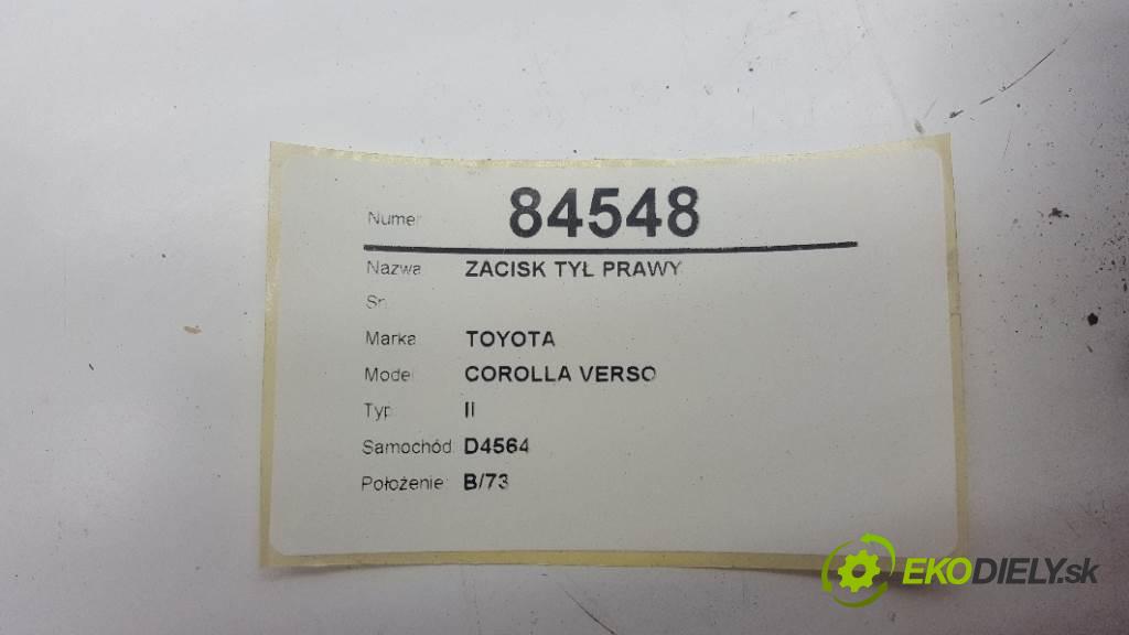 TOYOTA COROLLA VERSO II 2005 100kw II 2231 Brzdič strmeň zad pravy  (Ostatné)