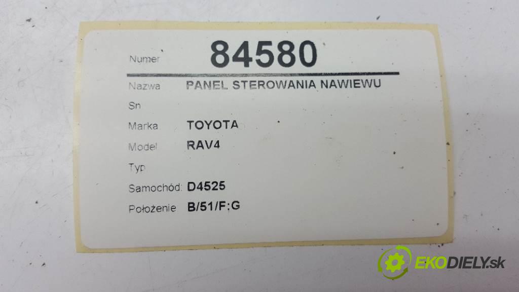 TOYOTA RAV4  1998 94kW    1998 Panel ovládania kúrenia  (Prepínače, spínače, tlačidlá a ovládače kúrenia)