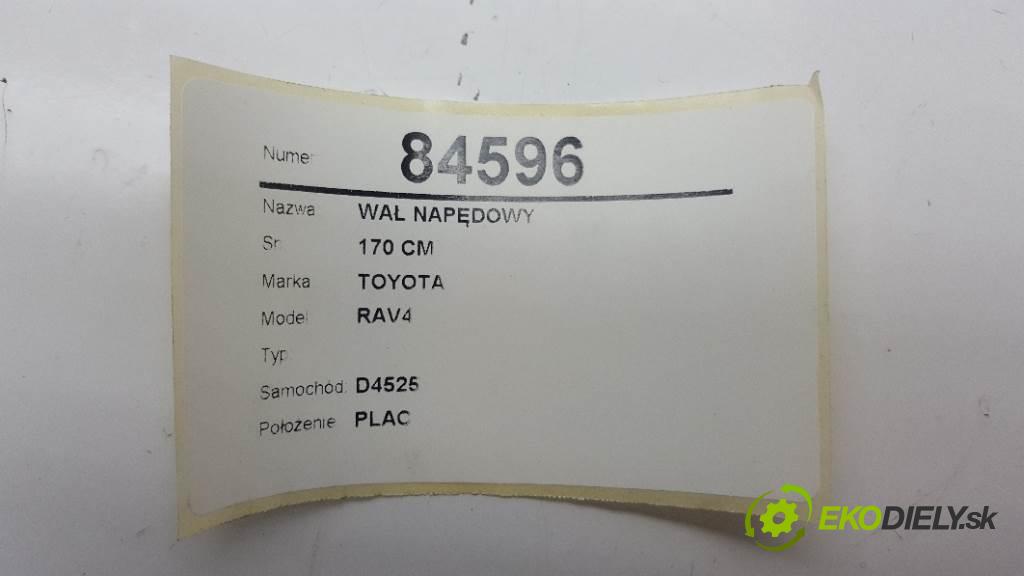 TOYOTA RAV4  1998 94kW     1998 Kardaň, hriadeľ hnací 170 CM (Kardaňové hriadele)